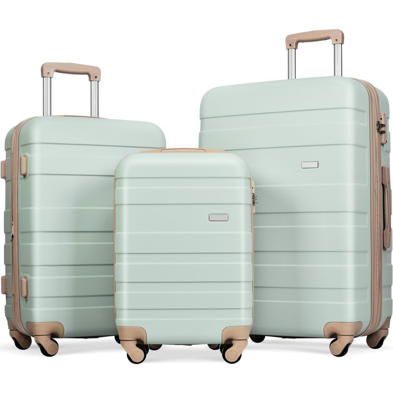 Luggage Sets New Model ABS Hardshell 3pcs Clearance Luggage Spinner Wheels