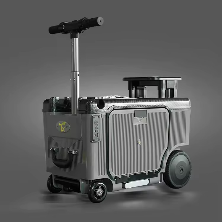 Smart Ride-On Suitcase for Elderly/Kids - 8km/h, 150kg Load, Cabin-Friendly ( gallery