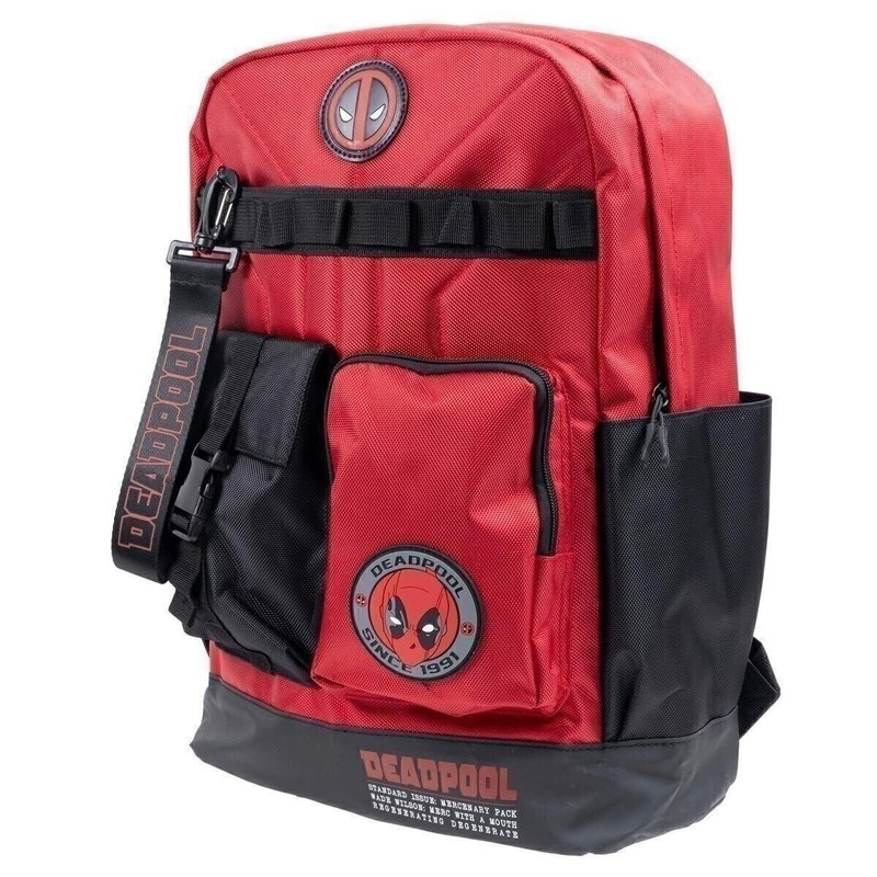 Bioworld Marvel Deadpool Tactical Adult Backpack EE Exclusive Limited Edition gallery