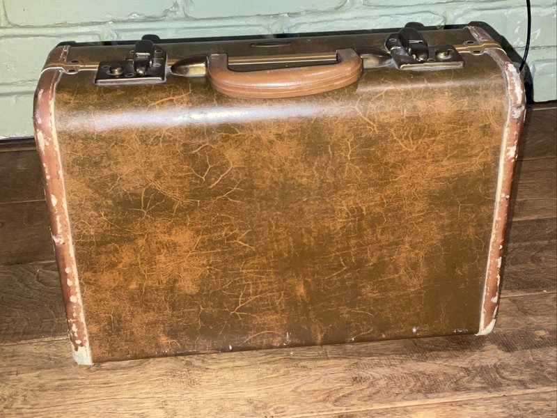 Samsonite Luggage MCM Train Case Small Suitcase 15x10x7 Shwayder Bros VTG gallery