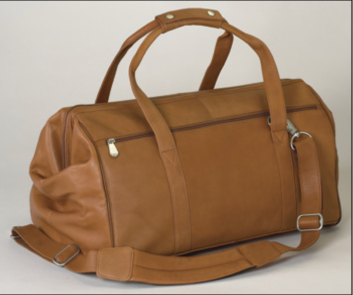 NEW! KLUGE Cheyene Weekender Duffle Travel Bag Genuine Cowhide Leather