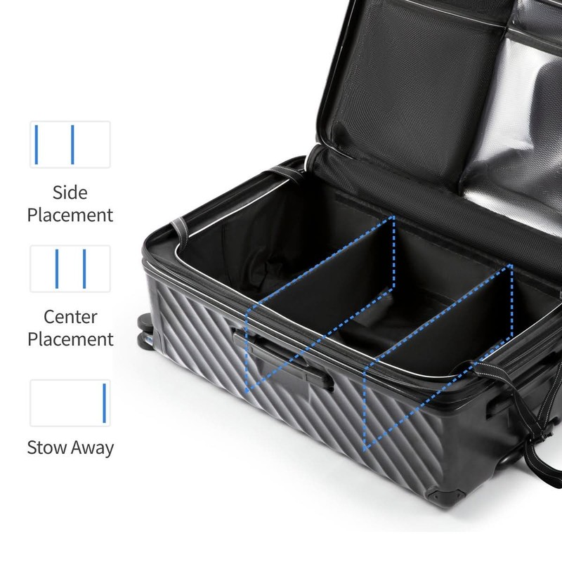 LUGGEX Luggage with Spinner Wheels, Polycarbonate Expandable Hard Shell Suitcase