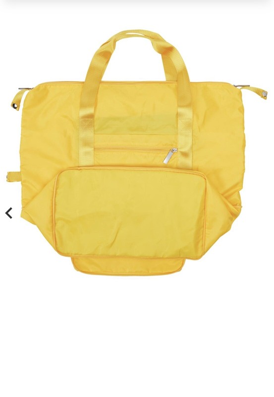 Joy CleanBoss Expandable Pop Tote With Bonus Belt Bag -yellow gallery