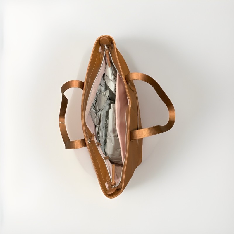 Samsonite Mobile Solution 2 Leather In Cognac Pebbled Leather Tote gallery
