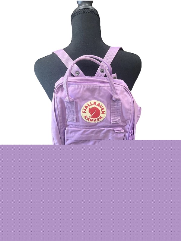 Fjallraven Kanken Mini Backpack Pastel Lavender Outdoor Travel Bag
