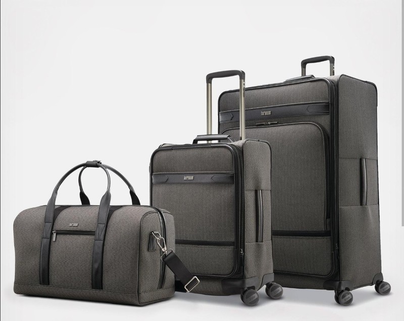 Hartmanm Herringbone 3 Pieces Set, Carry-On, Medium, And Duffel Bag
