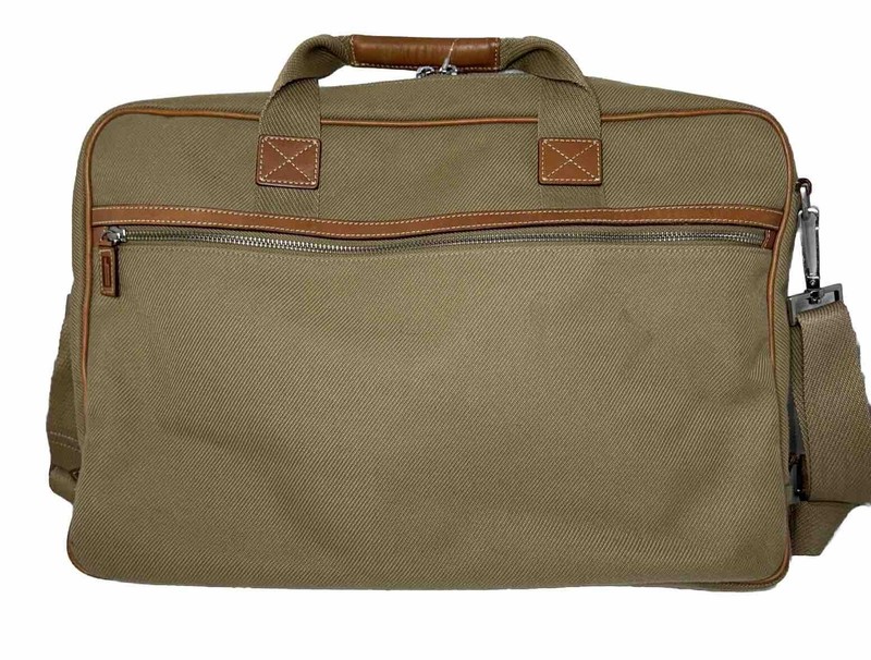 Hartmann Luggage Hudson Collection Attachable Belting Leather Cavalry Travel Bag gallery