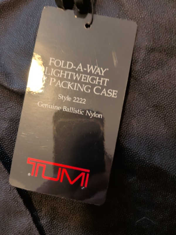 Tumi Pouch Fold A Way Lightweight 22 In Packing Case Style 2222 Nylon gallery