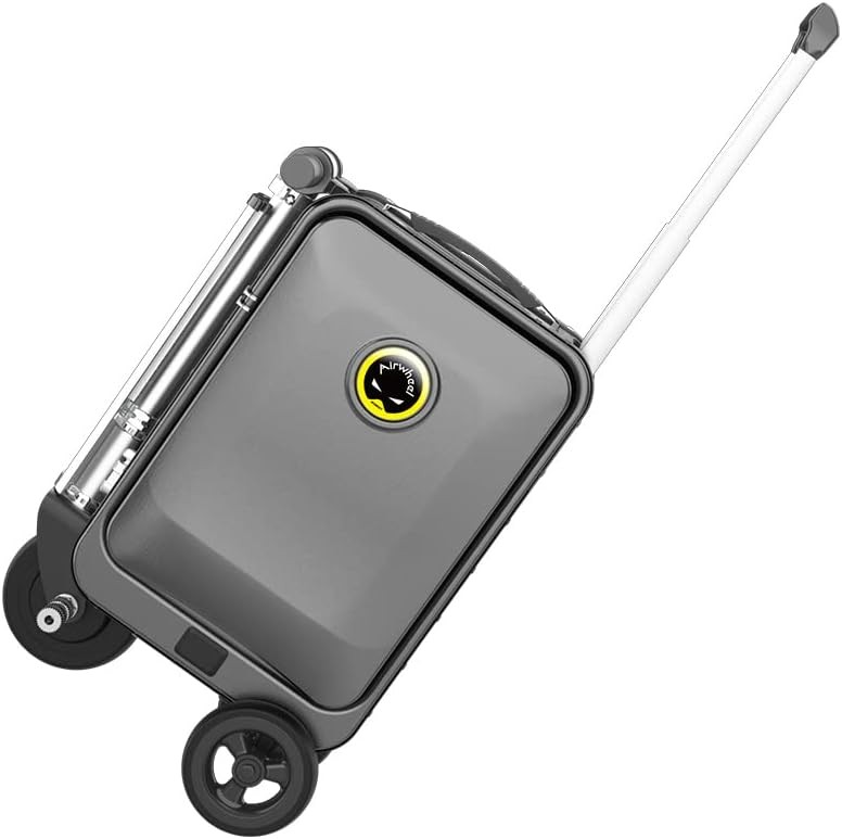Smart Rideable Suitcase Electric Luggage Scooter For Travel (black) | USED gallery