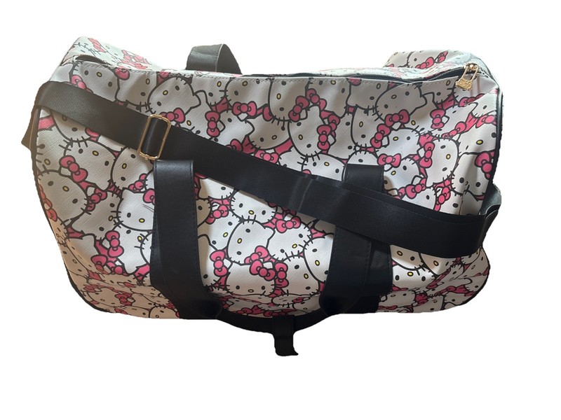 HELLO KITTY ROLLING DUFFLE LUGGAGE CARRY ON BAG SUITCASE Travel gallery