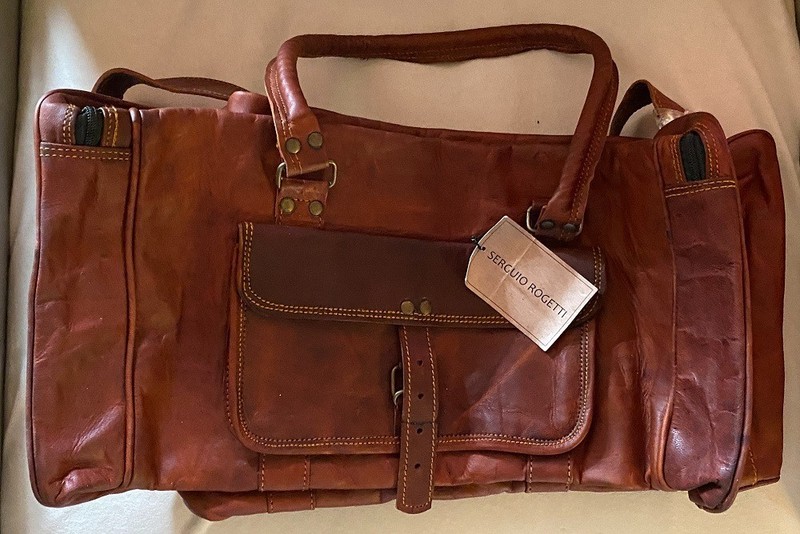Serguio Rogetti Model ML/50 Rustic leather Travel, Weekend, Overnight, Duffle gallery