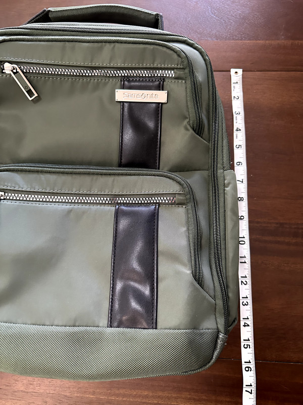 Samsonite Recyclex Backpack Green Recycle Material New With Tags gallery