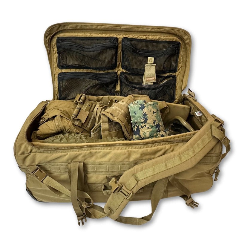 U.S. ForceProtector Wheeled Deployment Cargo Bag, Used