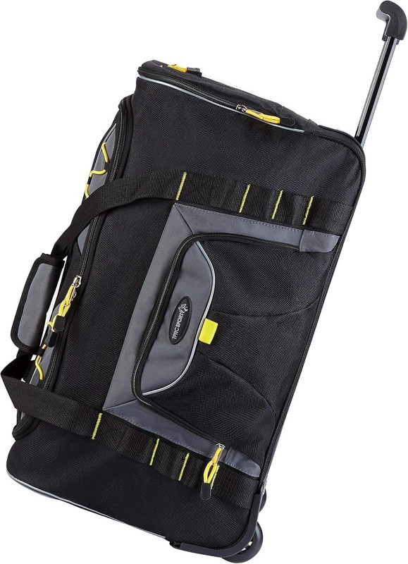 21” Duffel Bag W/ Zippered Pockets Easy Packing In-Line Skate Wheels