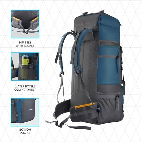 TRAWOC 60 Ltr Blue Rucksack gallery