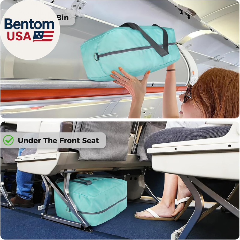 For Frontier Airlines Personal Item Bag 18X14X8 Underseat Travel Duffel Bag Carr gallery