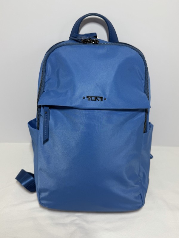 Tumi Polly Backpack Rucksack Blue Small 13 X 8 X 4” MSRP $295.00