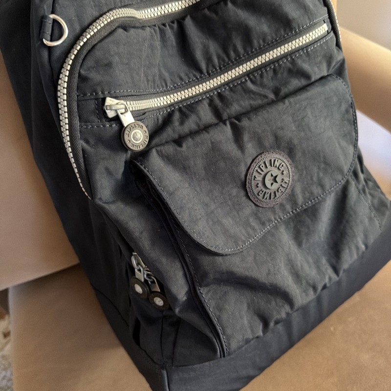 Black Kipling Rolling Backpack Carry-On Nylon gallery