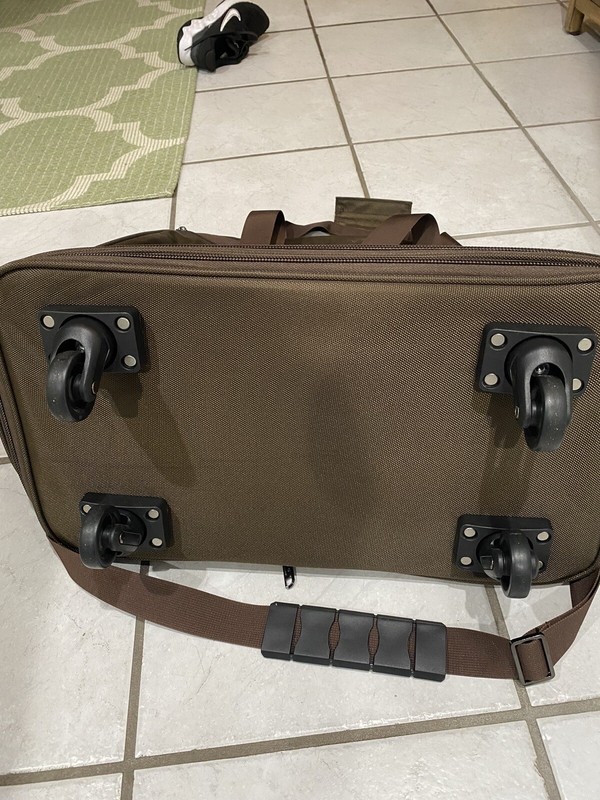 Hanke Foldable Expandable Rolling Suitcase Luggage Lightweight Nice! gallery