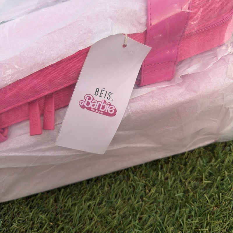 Beis x Barbie 🩷 The Mini Weekender Barbie Pink New gallery