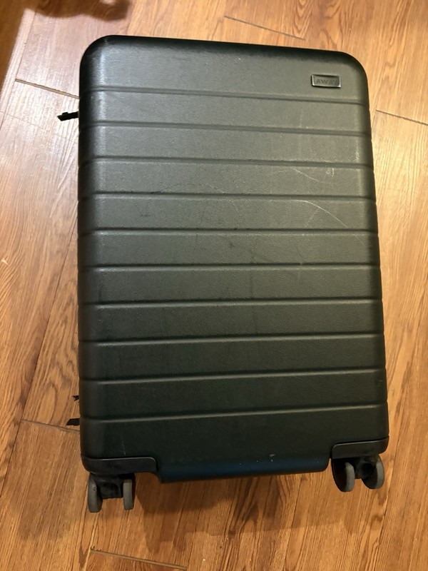 Away 19-22″ Carry-On Spinner Hardcase Suitcase TSA Lock Black Polycarbonate