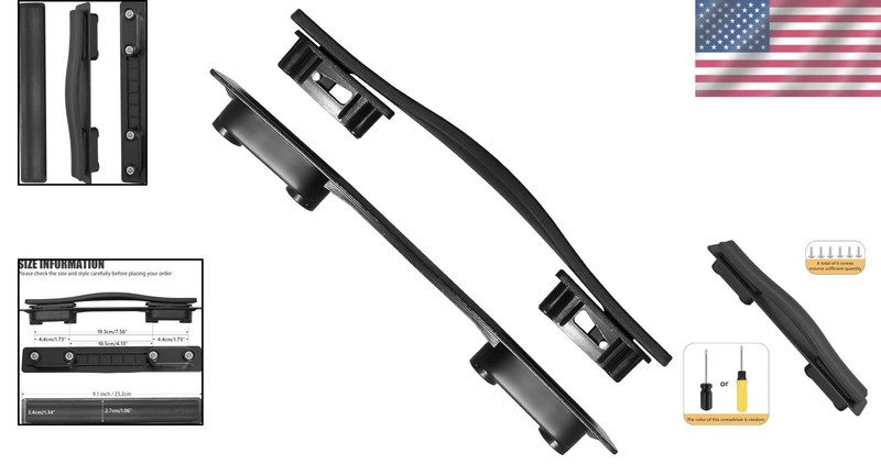 High-Quality 9-Inch Replacement Suitcase Handle with Complete Installation Kit gallery