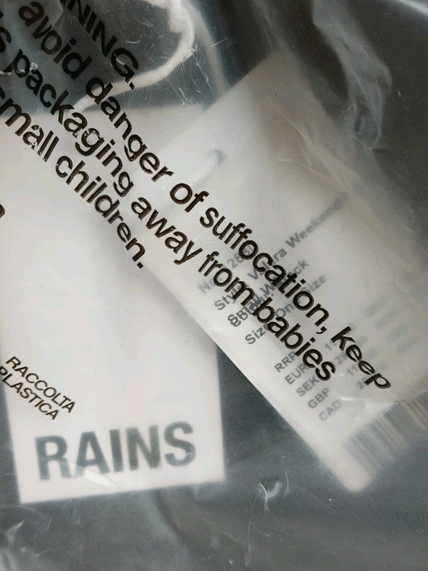 RAINS Valera Weekend Bag 20L Carry-On (New) gallery