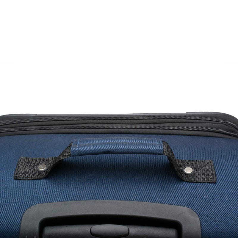 Expandable Softside Carry-On Luggage with Spinner Wheels, 23-Inch, Navy gallery