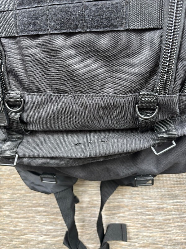 Code Alpha Black 20" Tactical Backpack Bag Men Waist Belt Water Bottle Pocket gallery
