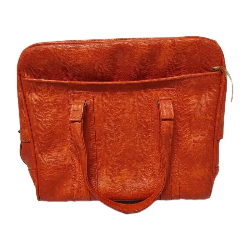 Vintage Samsonite Sherbrooke Weekend Soft side Luggage, Red-Orange Retro MCM