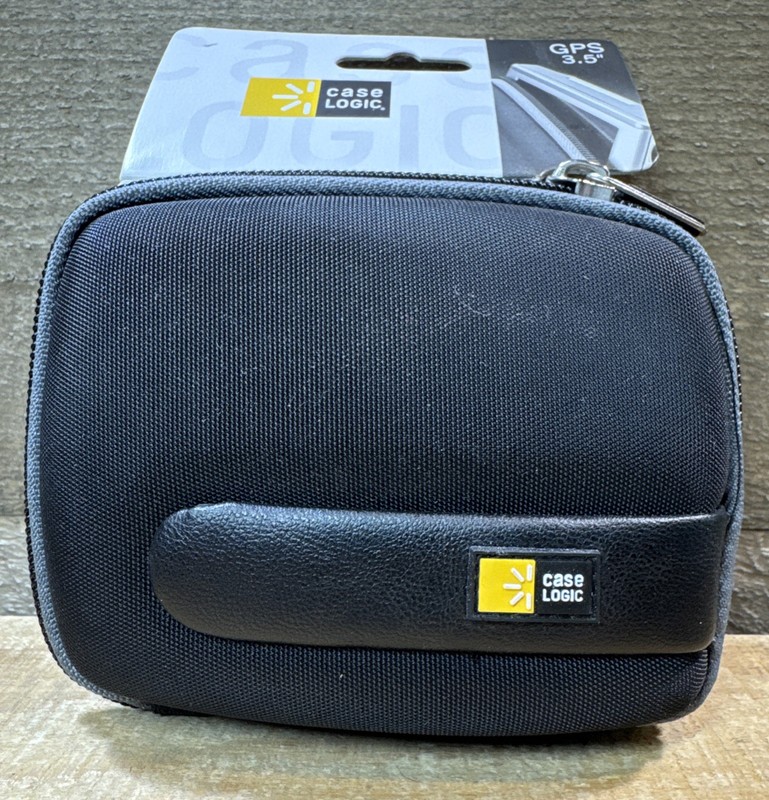 New With Tag Case Logic Consumer Electronic GPS 3.5" Black Fabric Case GPSP3 gallery