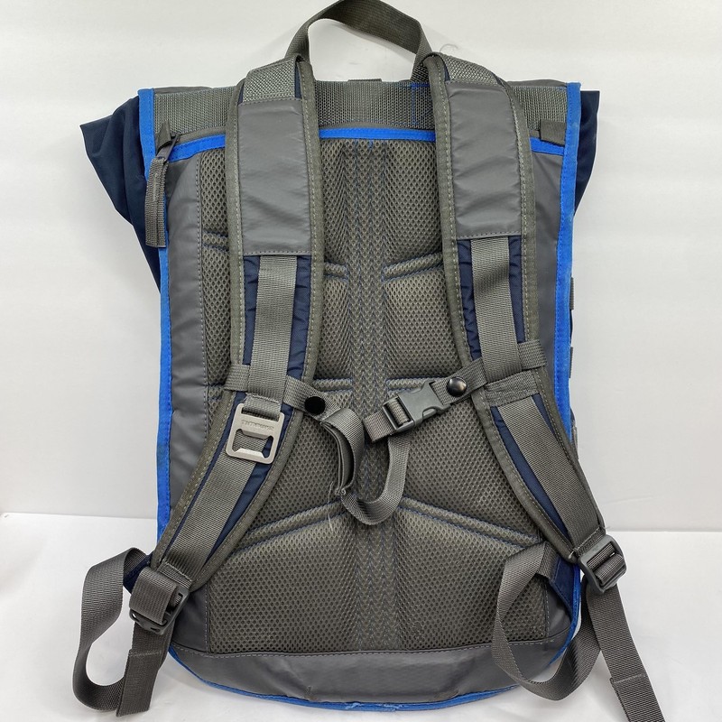 Timbuk2 Gray 20" Spire Backpack Roll Top Laptop Bag Nylon Water Resistant Men gallery