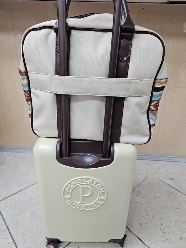 Pendleton Multi Color Mojave Luggage Set Carry On Spinner & Weekend Satchel-NWT gallery