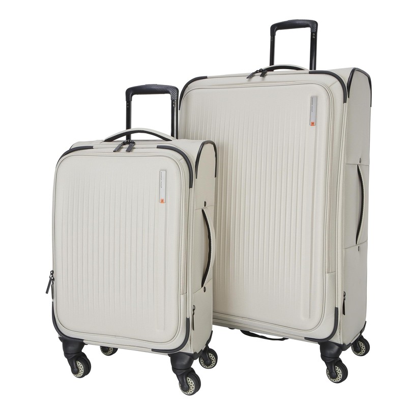Sharper Image Odyssey 2Piece Set 21.5″ 29″ Expandable 8Wheel Spinner Carry