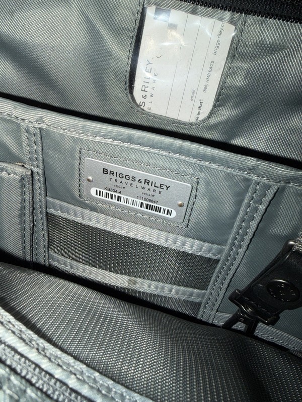 Briggs & Riley KB304-4 @Work Medium Convertible Brief Backpack. Vgc gallery