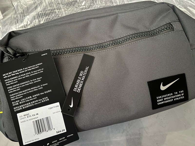 Nike Iron Grey Utility Modular Tote