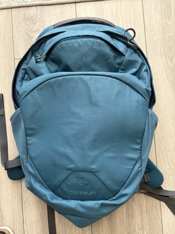 Osprey Centauri Backpack, 22L Daypack, Blue Lightweight, Good for Travel