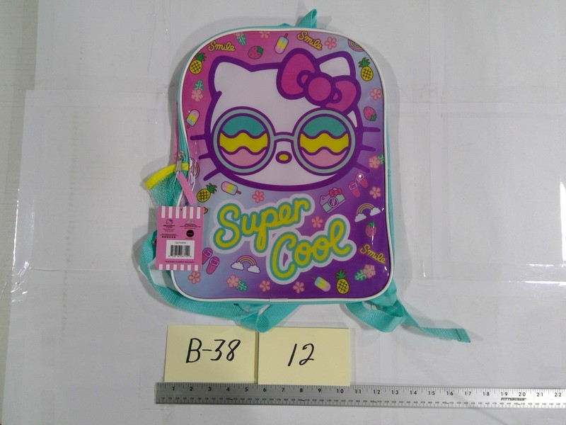 Hello Kitty Super Cool Girls Backpack Multicolor 13″ School Adjustable Straps