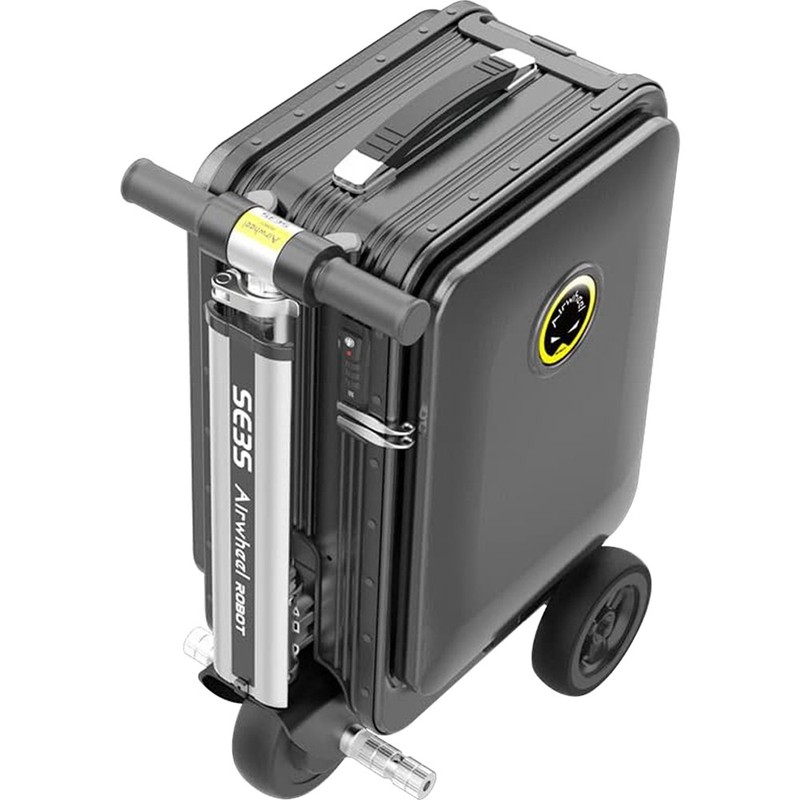 Airwheel Smart Rideable Suitcase Electric Luggage Scooter For Travel Open Box gallery