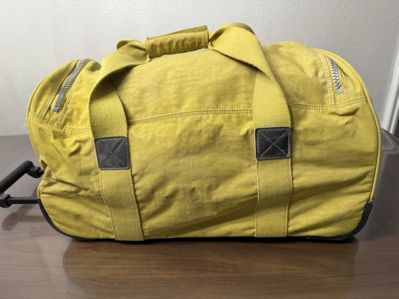 Kipling Darcey 22" Soft Shell Carry-On Rolling Luggage Yellow Mustard gallery