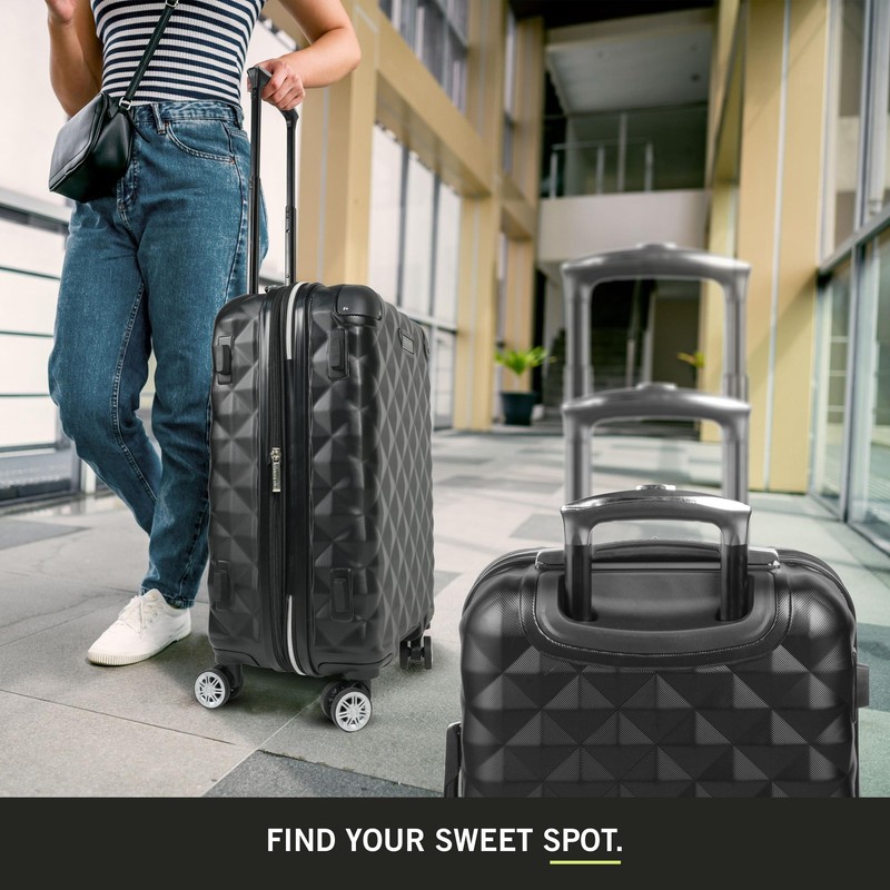 Diamond Tower Collection Lightweight Hardside Expandable 8-Wheel Spinner Trav... gallery
