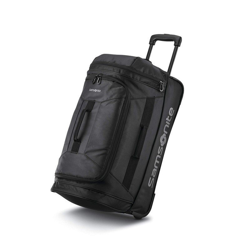 2 Wheeled Duffel Bag – 22-Inch Durable Rolling Luggage with Inline Skate Wheels,