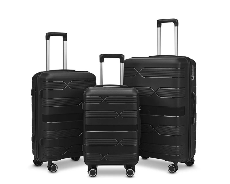TRAVLR 100% PP break resistant lightweight expandable 20″carryon cabin luggage