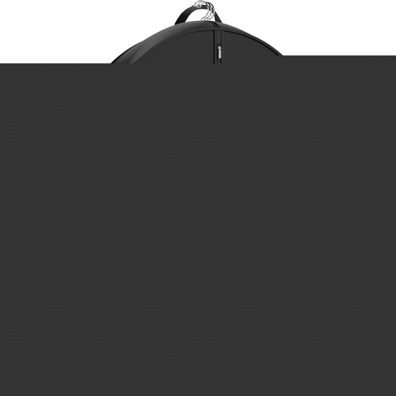Simple Houseware 43” Travel Garment 43-Inch Long w/ Pocket, Single, Black