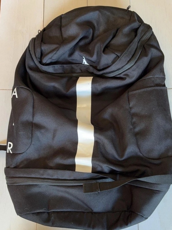Jordan Black 13″ Air Backpack Laptop Compartment Shoe Pocket Men Travel Bag