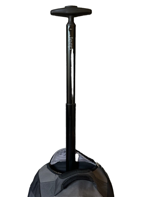 Jeep Authentic Rolling Travel Carry On Luggage Bag Telescopic Handle 22 gallery