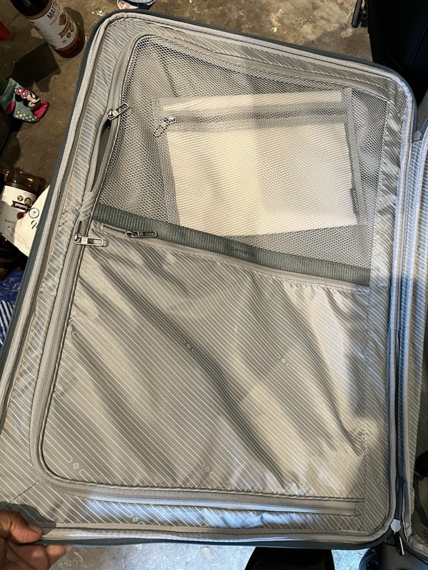 Samsonite Uplift Soft Side Large Spinner Element Blue Suitcase gallery