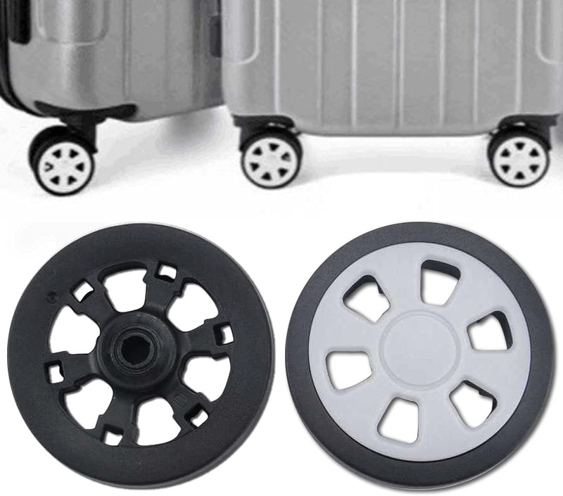 Suitcase Wheels Replacement 360 Spinner 60Mm X 12Mm Kits Luggage Travel Wheel Do gallery