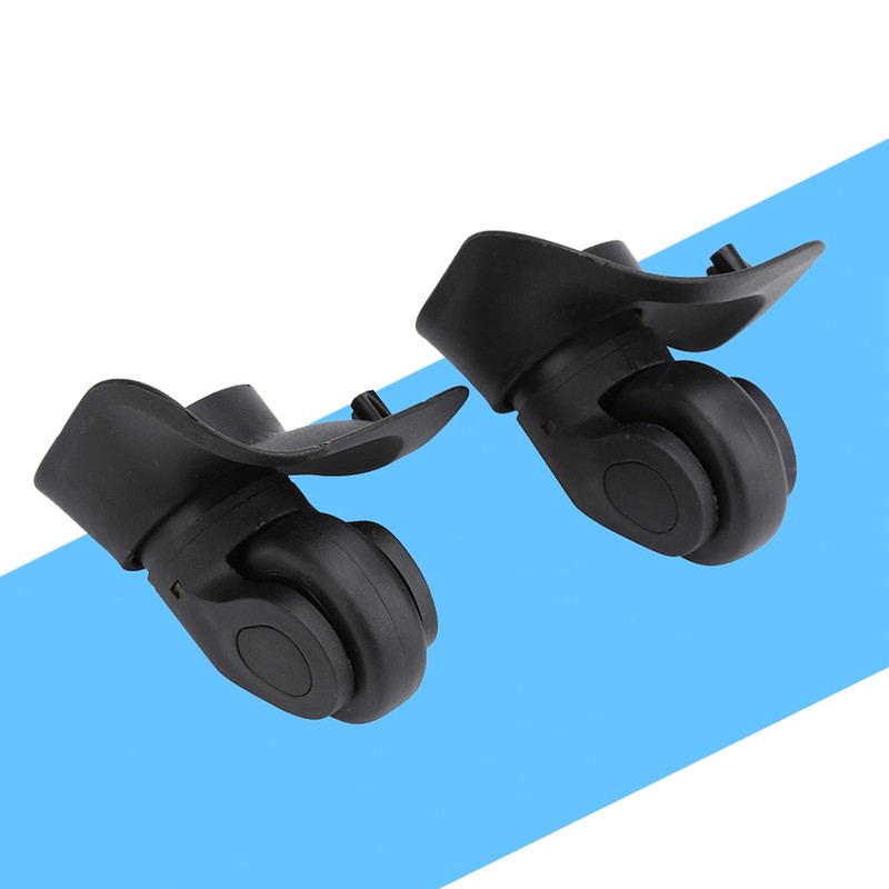 2Pcs/Set PVC Luggage Wheels Replacement Single Roller For Suitcase Accessory