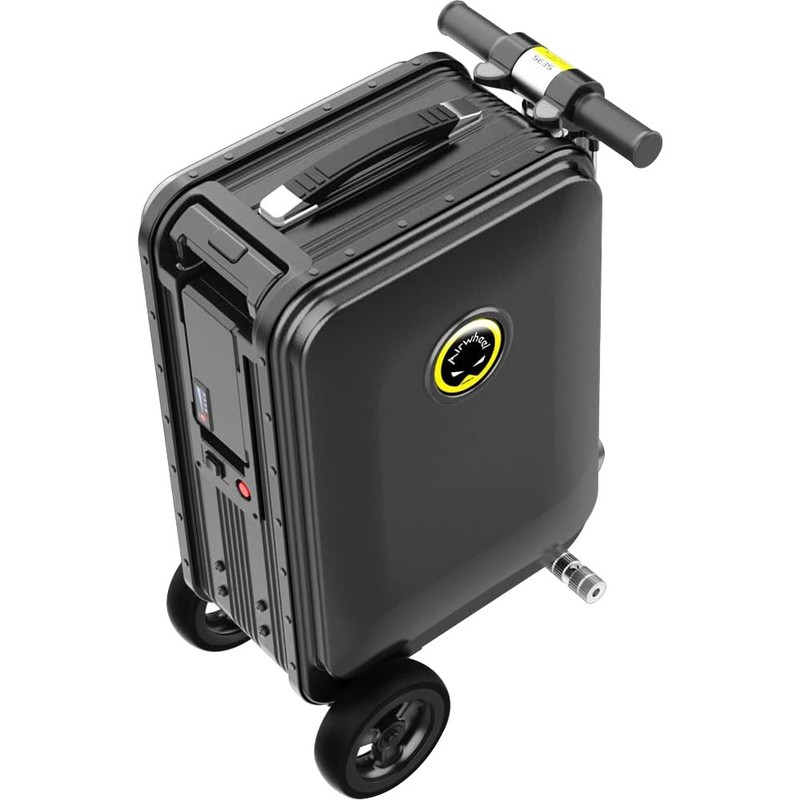 Airwheel Smart Rideable Suitcase Electric Luggage Scooter For Travel Open Box gallery